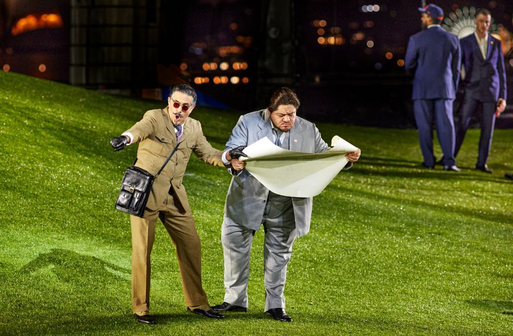 Virgilio Marino (Goro) and Diego Torre (Pinkerton) &copy; Keith Saunders