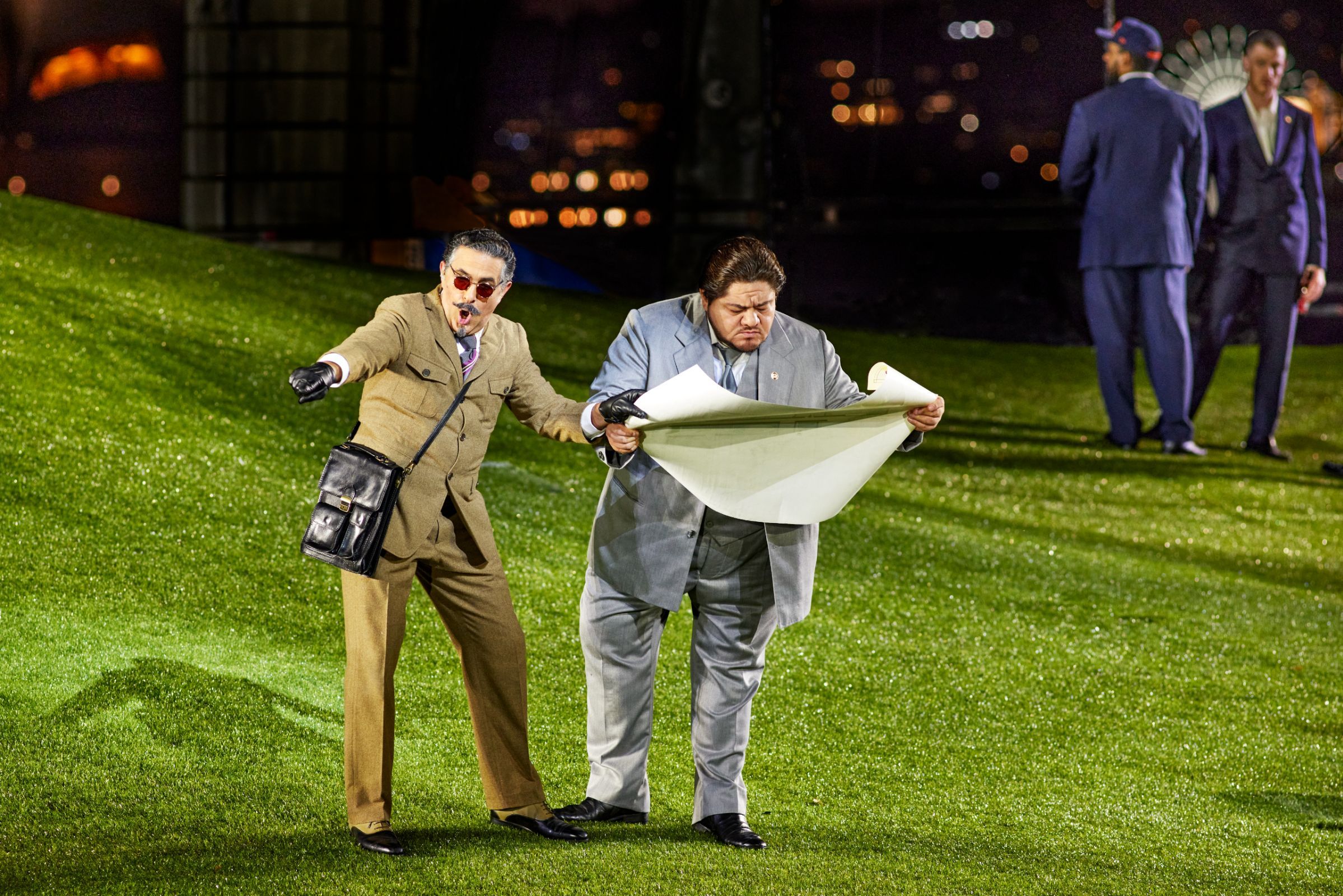 Virgilio Marino (Goro) and Diego Torre (Pinkerton) &copy; Keith Saunders