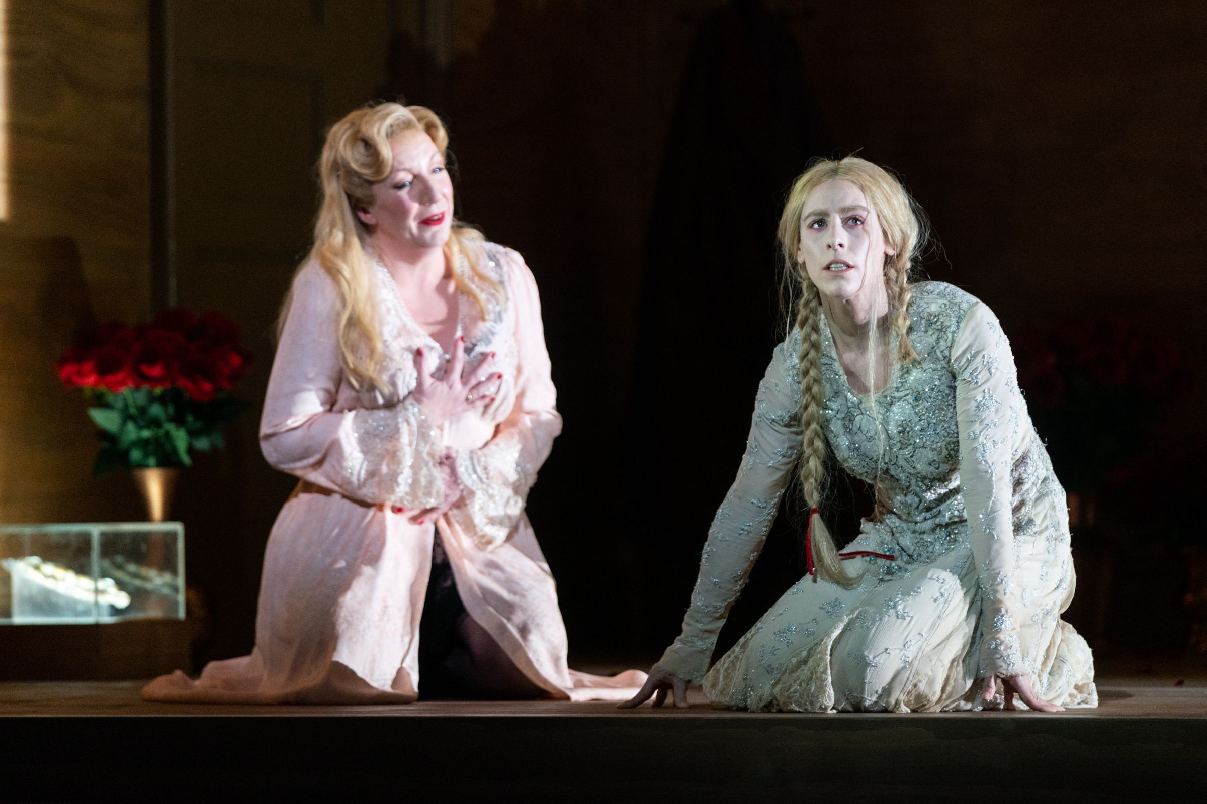 Allison Oakes (Marietta) and Lauren Bridle (Marie) &copy; Helen Murray