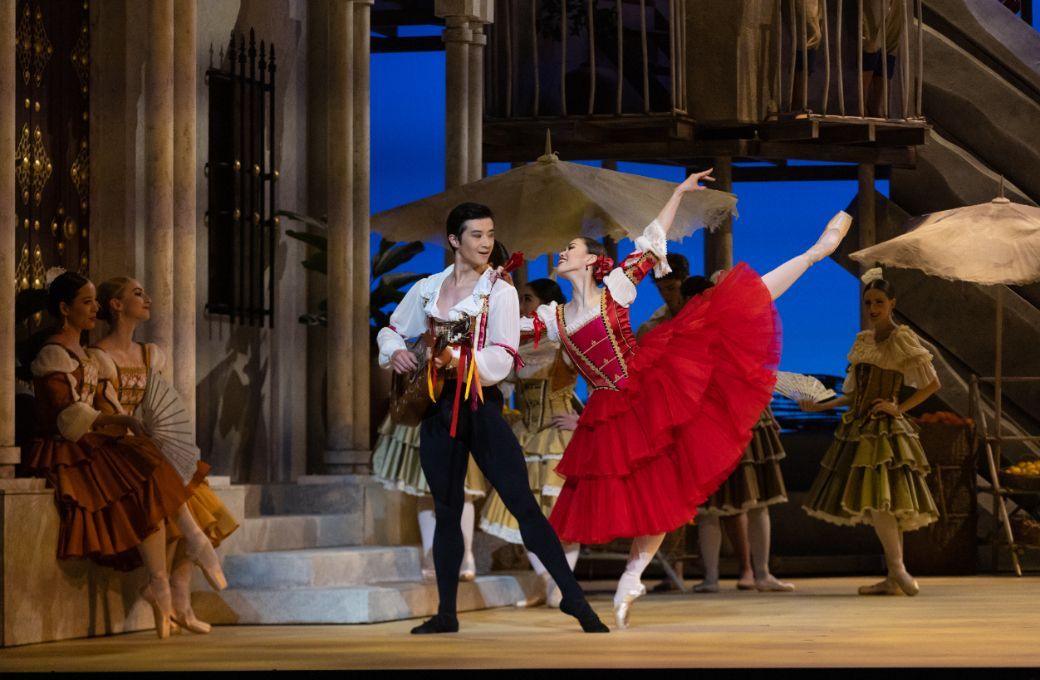 Ako Kondo and Chengwu Guo in <i>Don Quixote</i> © Rainee Lantry