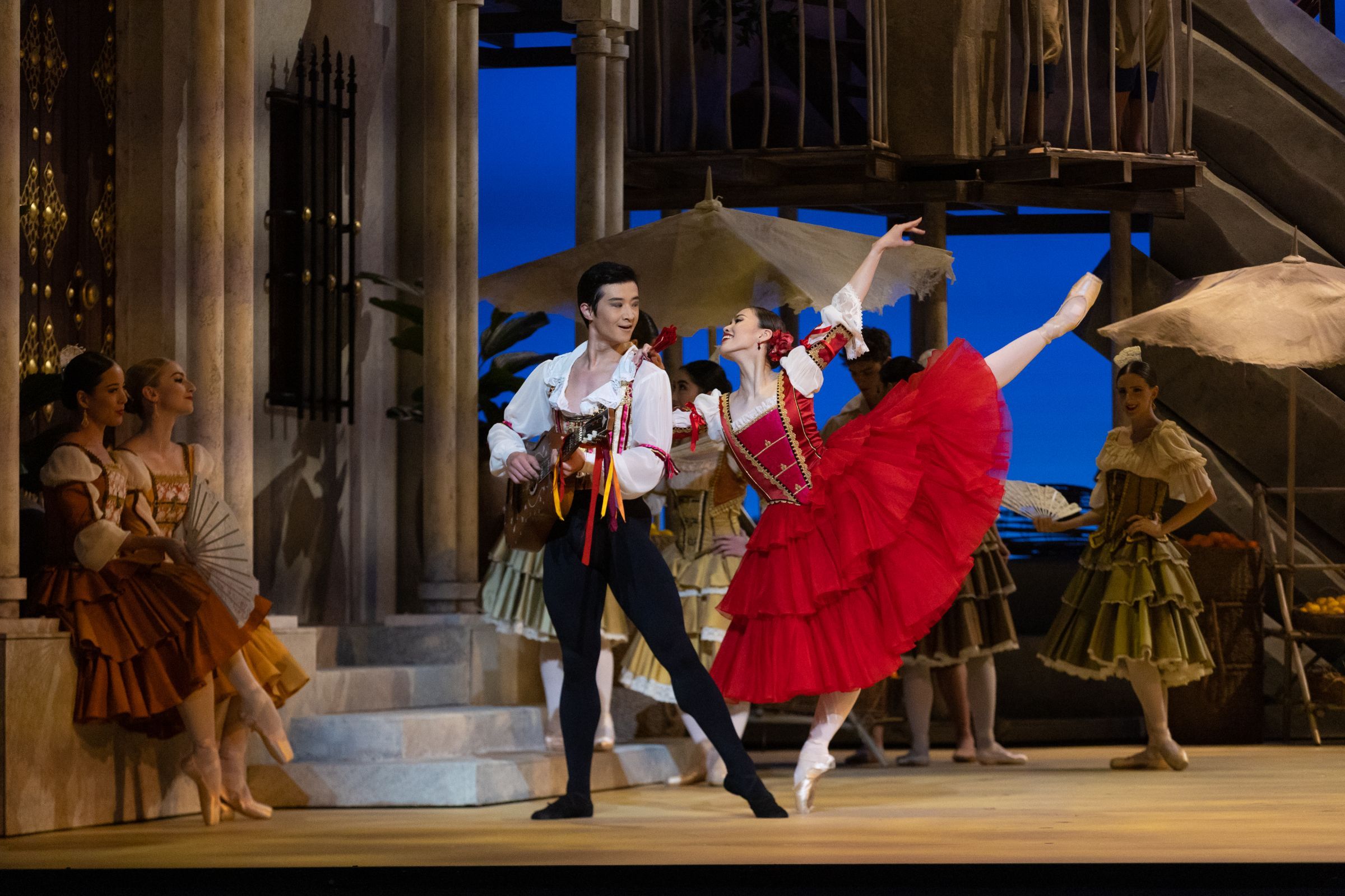 Ako Kondo and Chengwu Guo in <i>Don Quixote</i> &copy; Rainee Lantry