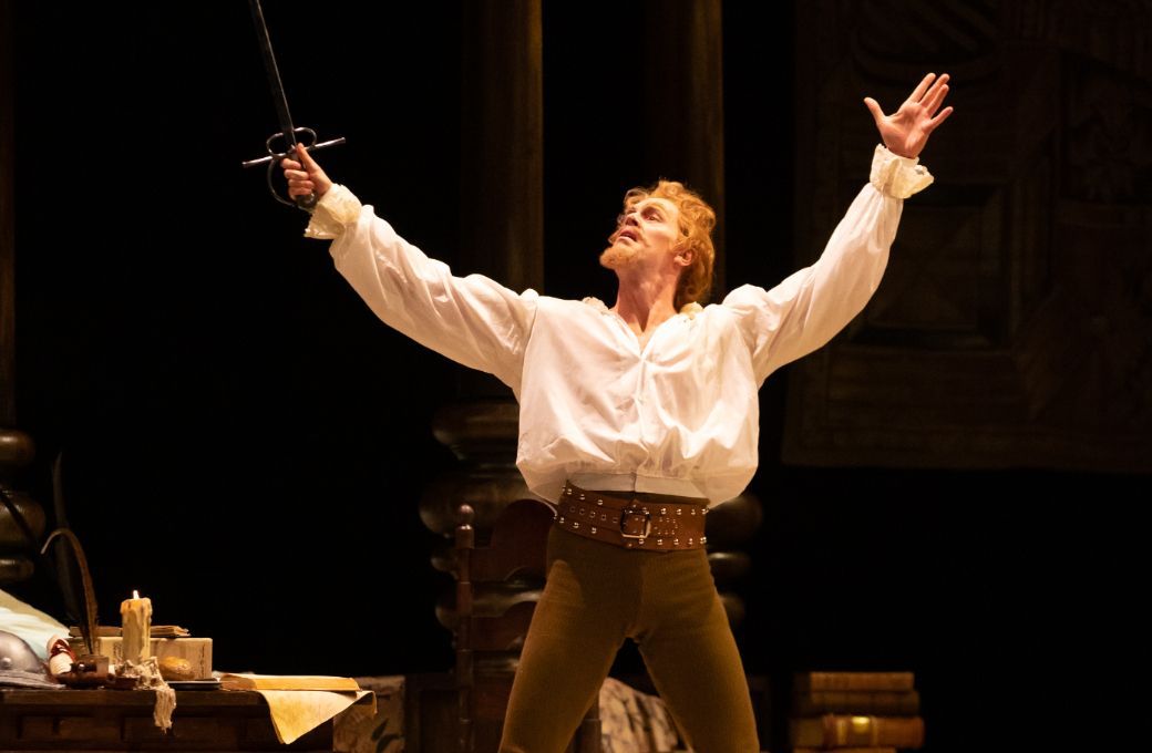 Adam Bull as Don Quixote in <i>Don Quixote</i> &copy; Rainee Lantry