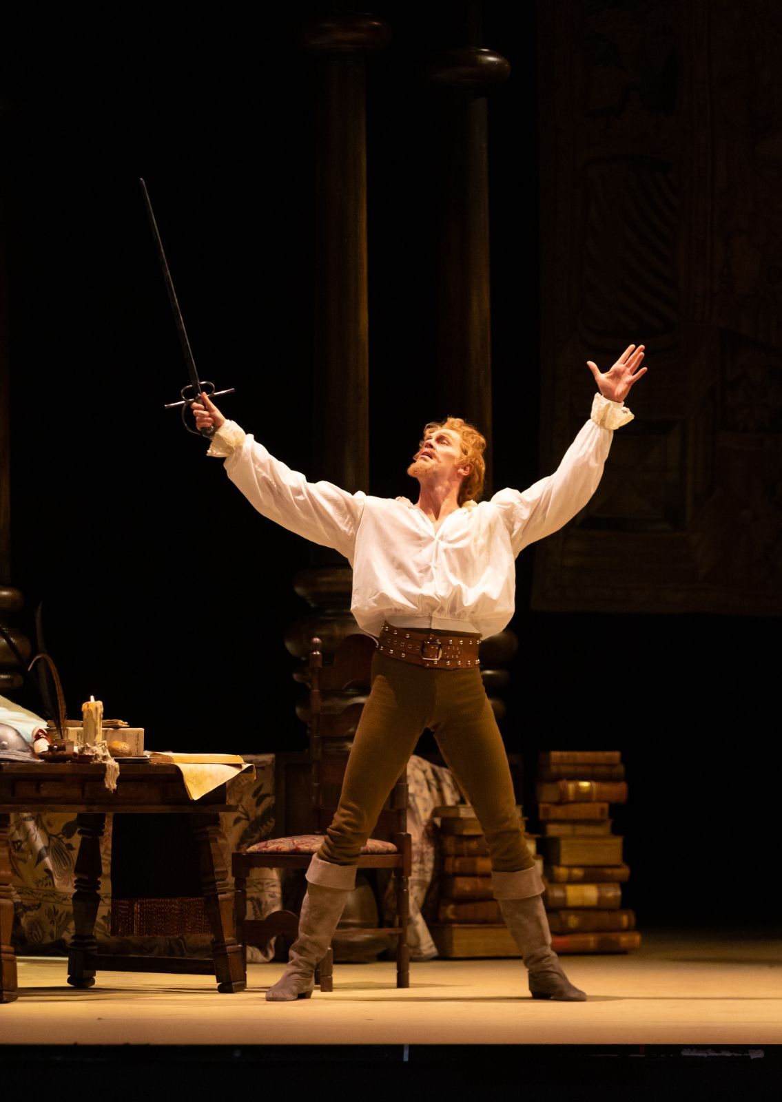 Adam Bull as Don Quixote in <i>Don Quixote</i> &copy; Rainee Lantry