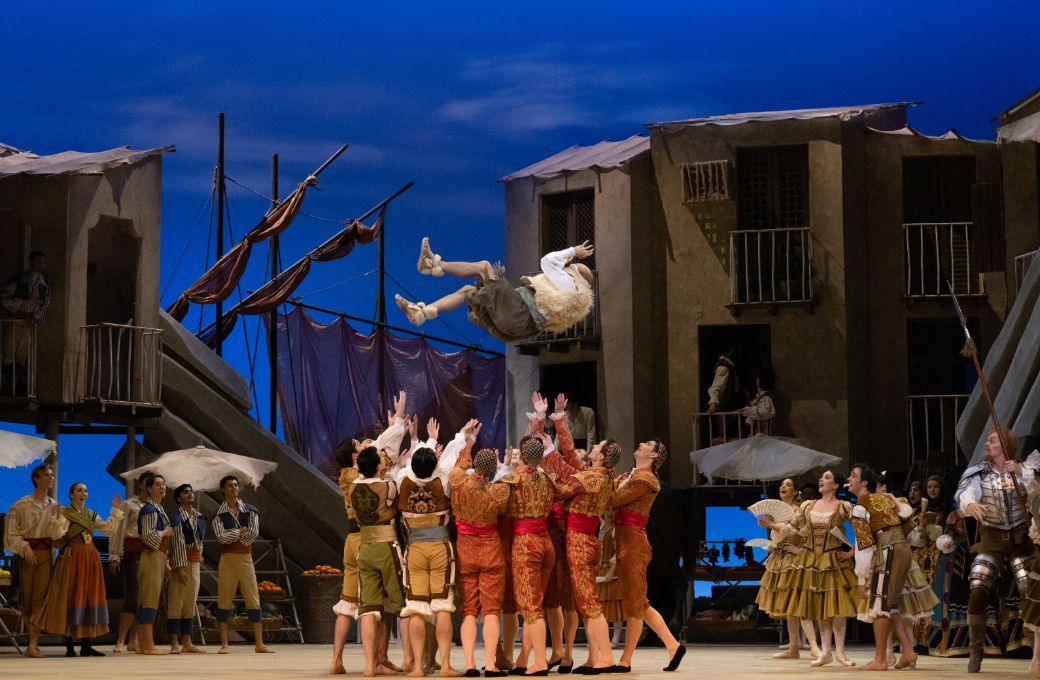 Timothy Coleman as Sancho Panza with Australian Ballet in <i>Don Quixote</i> &copy; Rainee Lantry