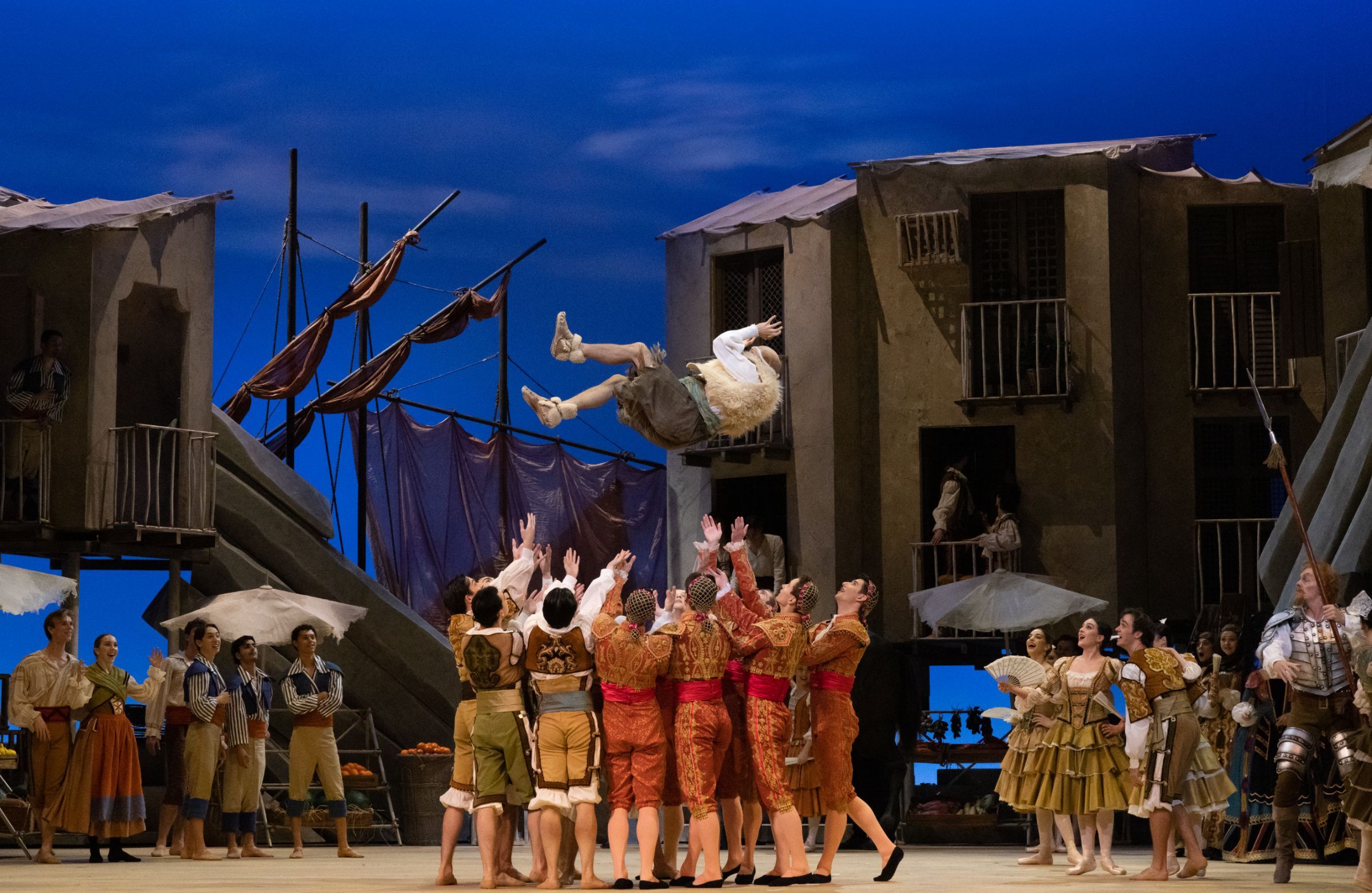 Timothy Coleman as Sancho Panza with Australian Ballet in <i>Don Quixote</i> &copy; Rainee Lantry