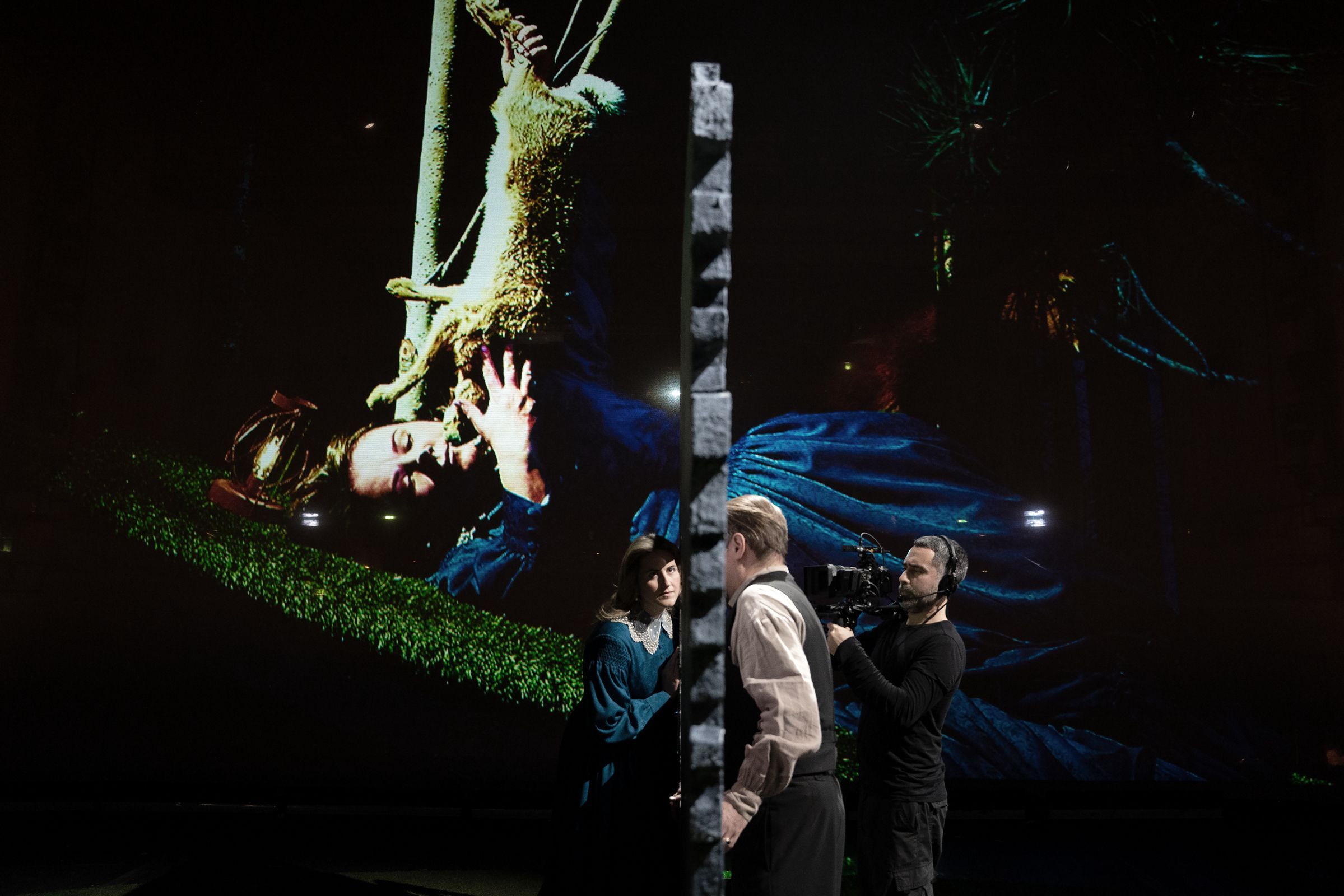 Jacquelyn Wagner (Agathe) und Tuomas Katajala (Max) &copy; William Minke