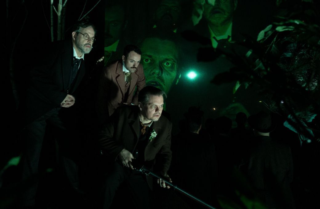 Guido Jentjens (Kuno), Dean Murphy (F&uuml;rst Ottokar) und Alex Esposito (Kaspar) &copy; William Minke