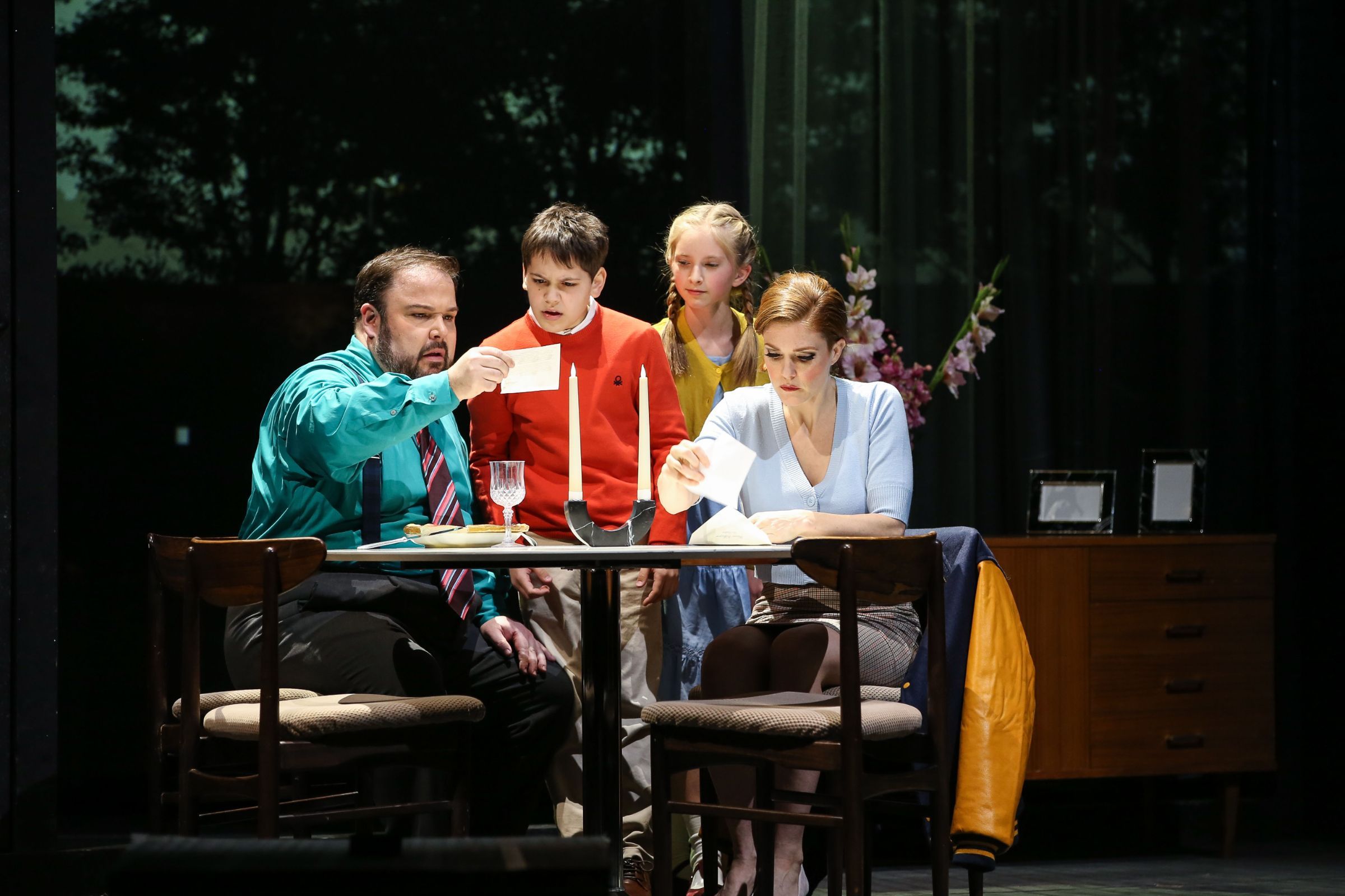Timothy Fallon (Friedrich Quant) und Wallis Giunta (Elisabeth) &copy; Barbara Pálffy | Volksoper Wien