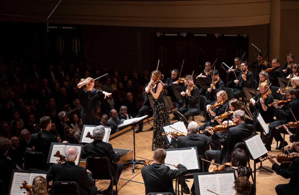 Vilde Frang, Mirga Gražinytė-Tyla et le CBSO &agrave; Bozar &copy; Bj&ouml;rn Comhaire