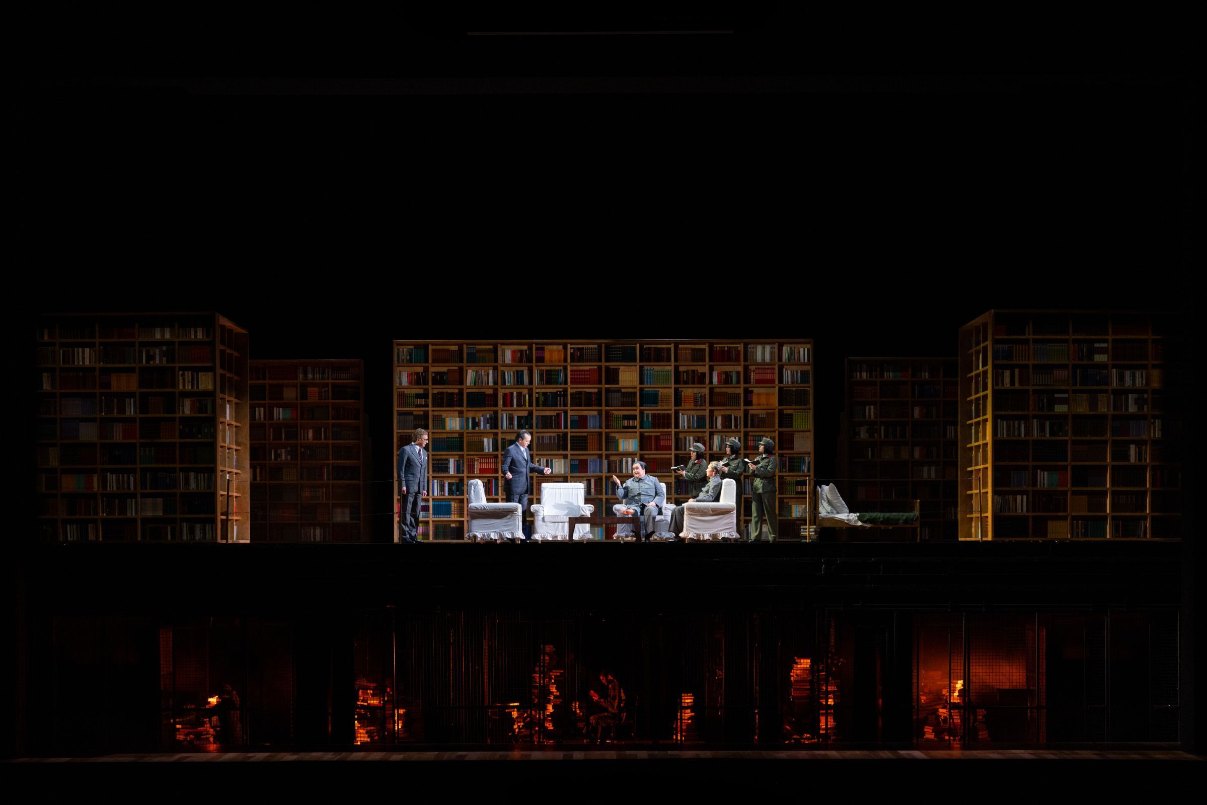 <i>Nixon in China</i> à l'Opéra Bastille © Elena Bauer / Opéra national de Paris
