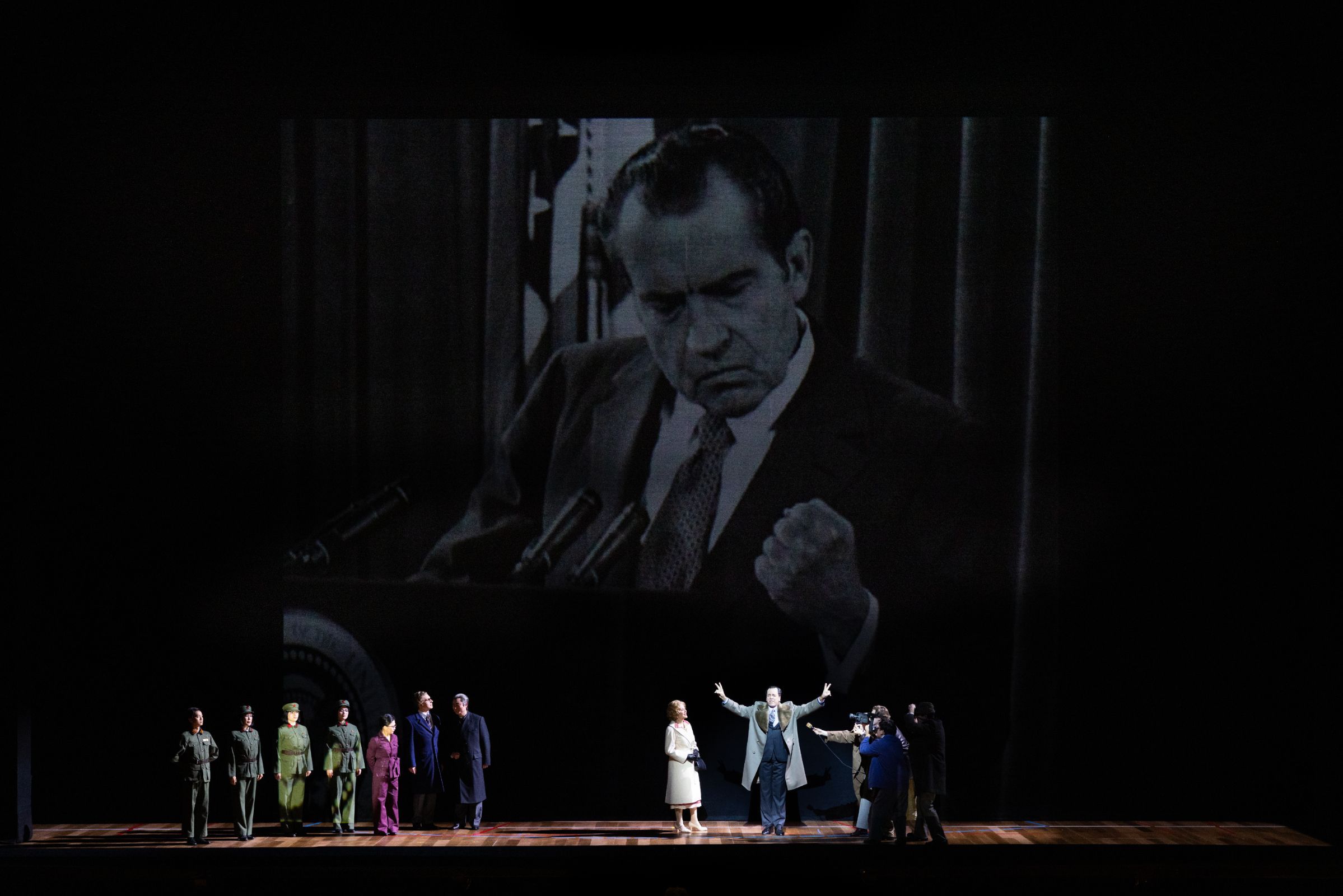 <i>Nixon in China</i> à l'Opéra Bastille © Elena Bauer / Opéra national de Paris