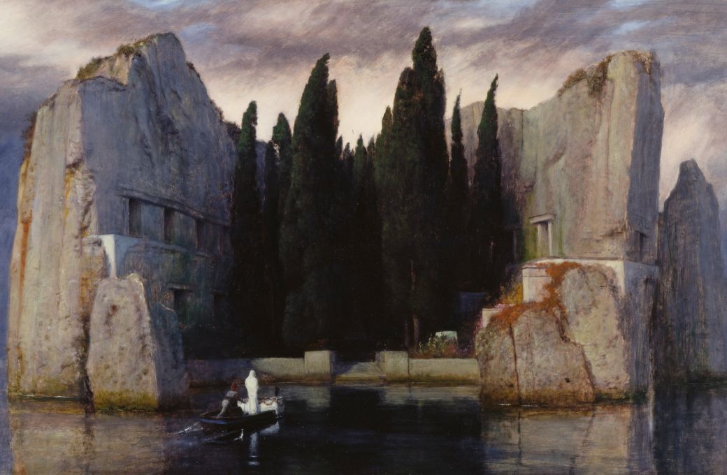 Arnold Böcklin's <i>Die Toteninsel III</i> © Public domain