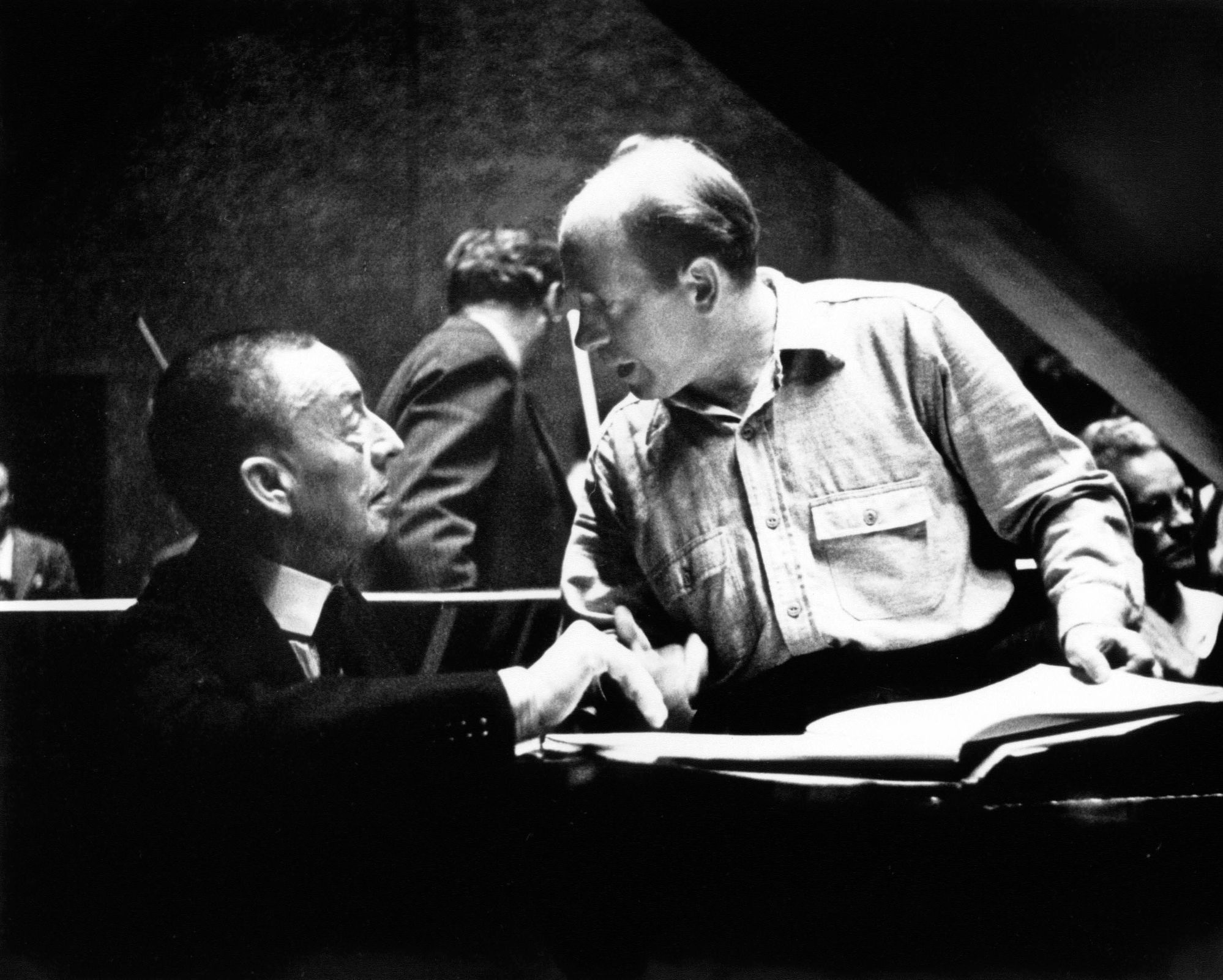 Sergei Rachmaninov and Eugene Ormandy © Adrian Siegel, courtesy of the Philadelphia Orchestra