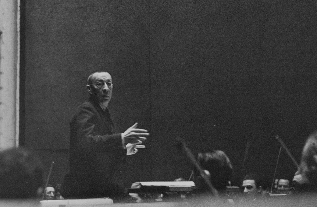 Sergei Rachmaninov conducts the Philadelphia Orchestra © Adrian Siegel, courtesy of the Philadelphia Orchestra