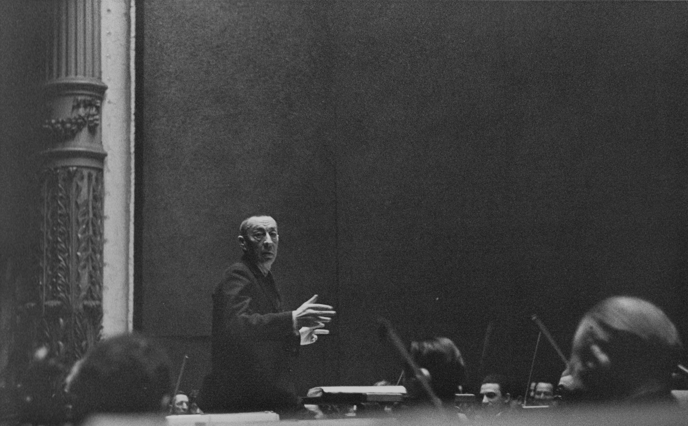 Sergei Rachmaninov conducts the Philadelphia Orchestra © Adrian Siegel, courtesy of the Philadelphia Orchestra