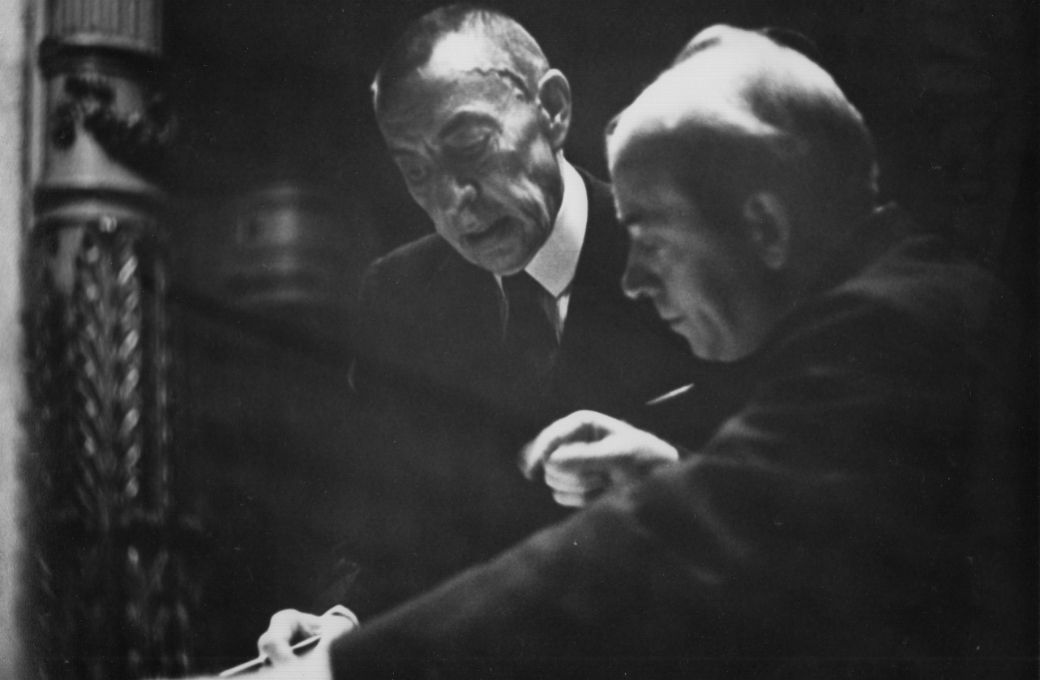 Sergei Rachmaninov and Eugene Ormandy © Adrian Siegel, courtesy of the Philadelphia Orchestra