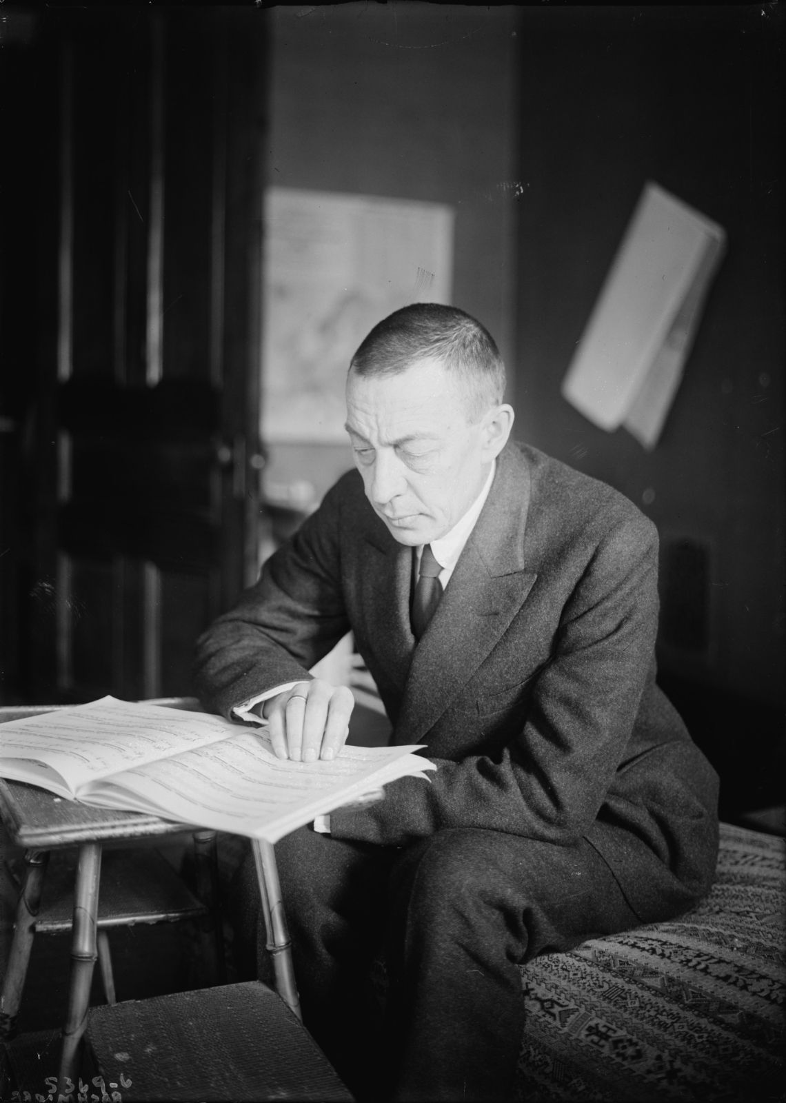 Sergei Rachmaninov &copy; Public domain