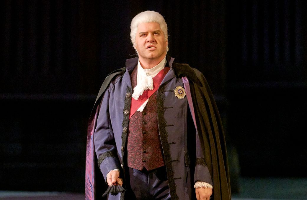 Luca Salsi (Scarpia) &copy; Wiener Staatsoper | Michael P&ouml;hn