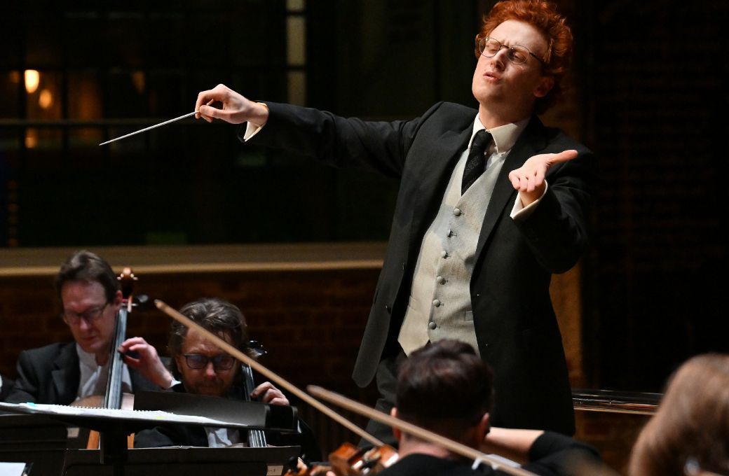 Nicolò Foron, winner of the Donatella Flick LSO Conducting Competition 2023 © Mark Allan | LSO