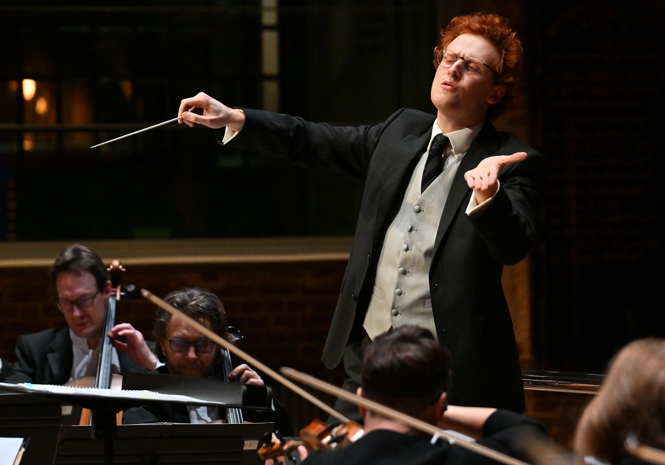 Nicolò Foron, winner of the Donatella Flick LSO Conducting Competition 2023 &copy; Mark Allan | LSO