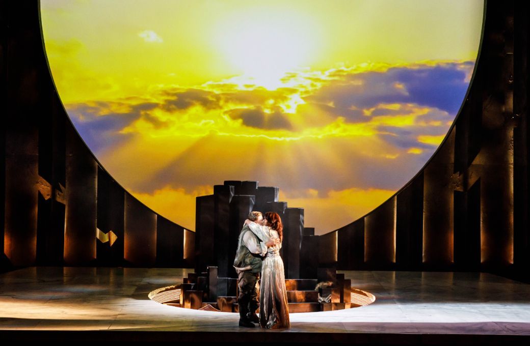 Bradley Daley (Siegfried) and Antoinette Halloran (Brunnhilde) &copy; Robin Halls