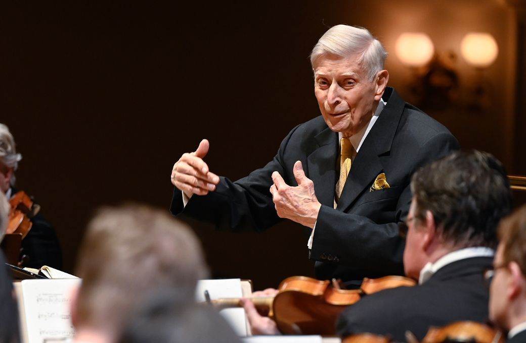 Herbert Blomstedt &copy; Matthias Creutziger | Staatskapelle Dresden