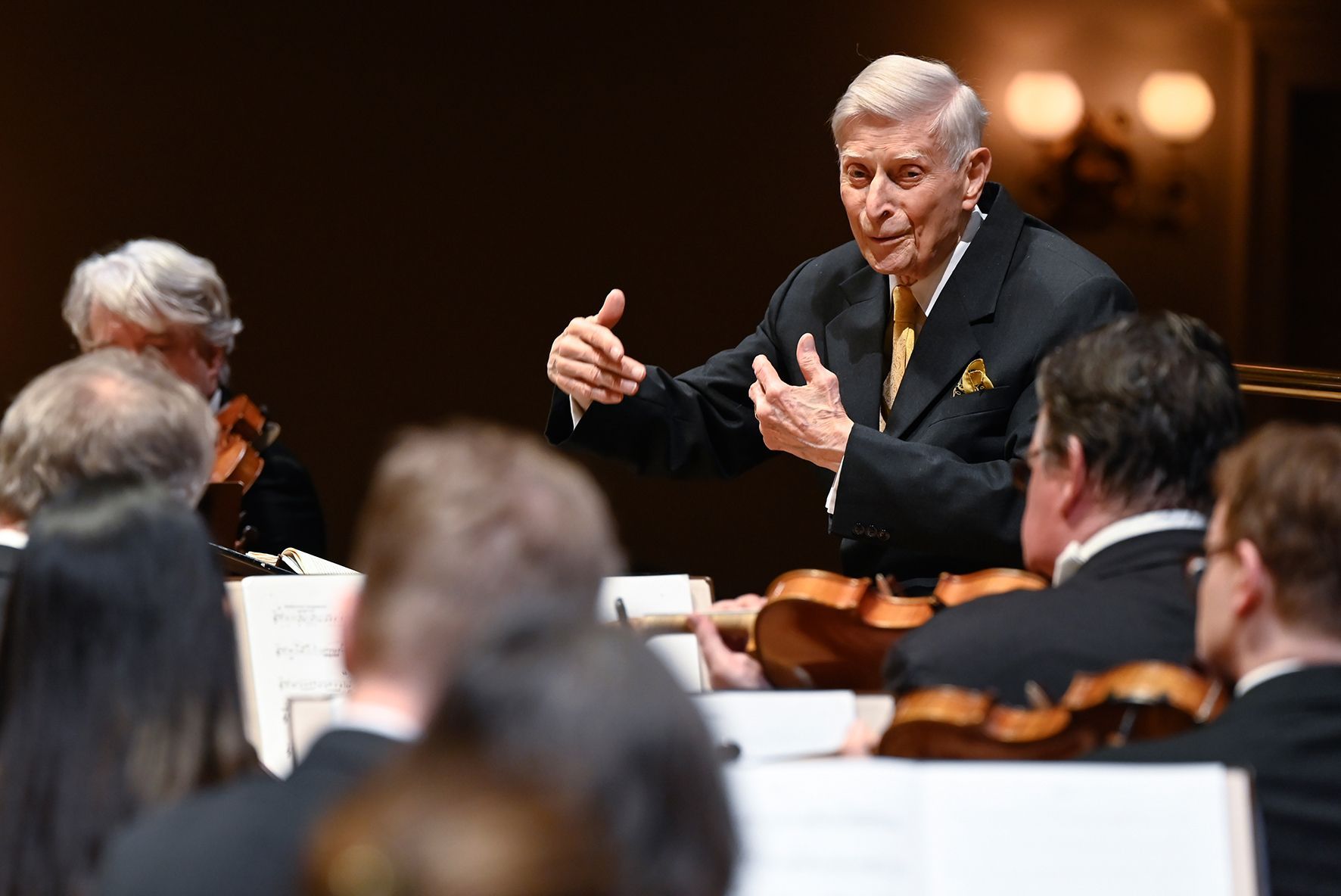 Herbert Blomstedt &copy; Matthias Creutziger | Staatskapelle Dresden