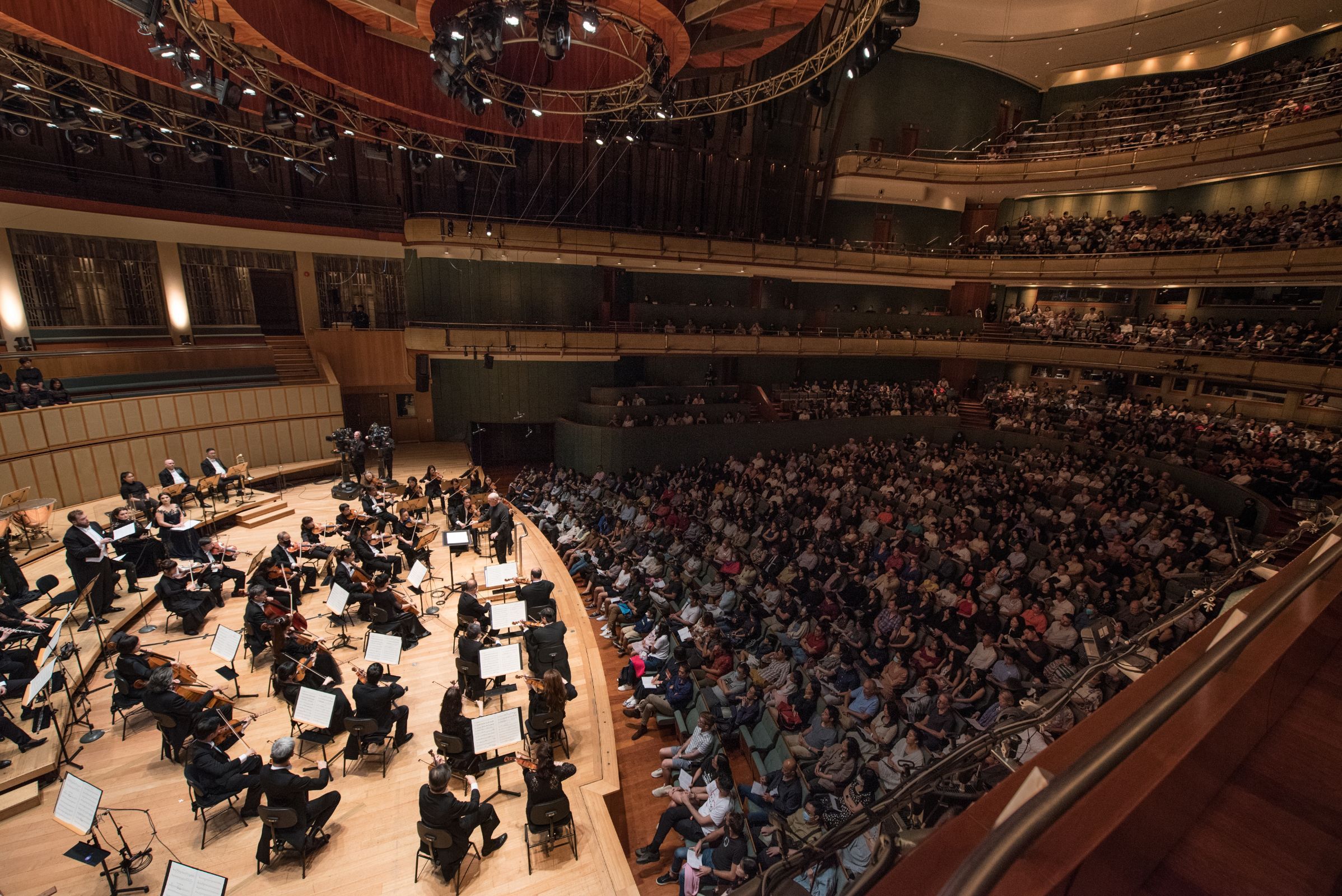 A packed Esplanade Concert Hall &copy; Singapore Symphony Orchestra | Jack Yam