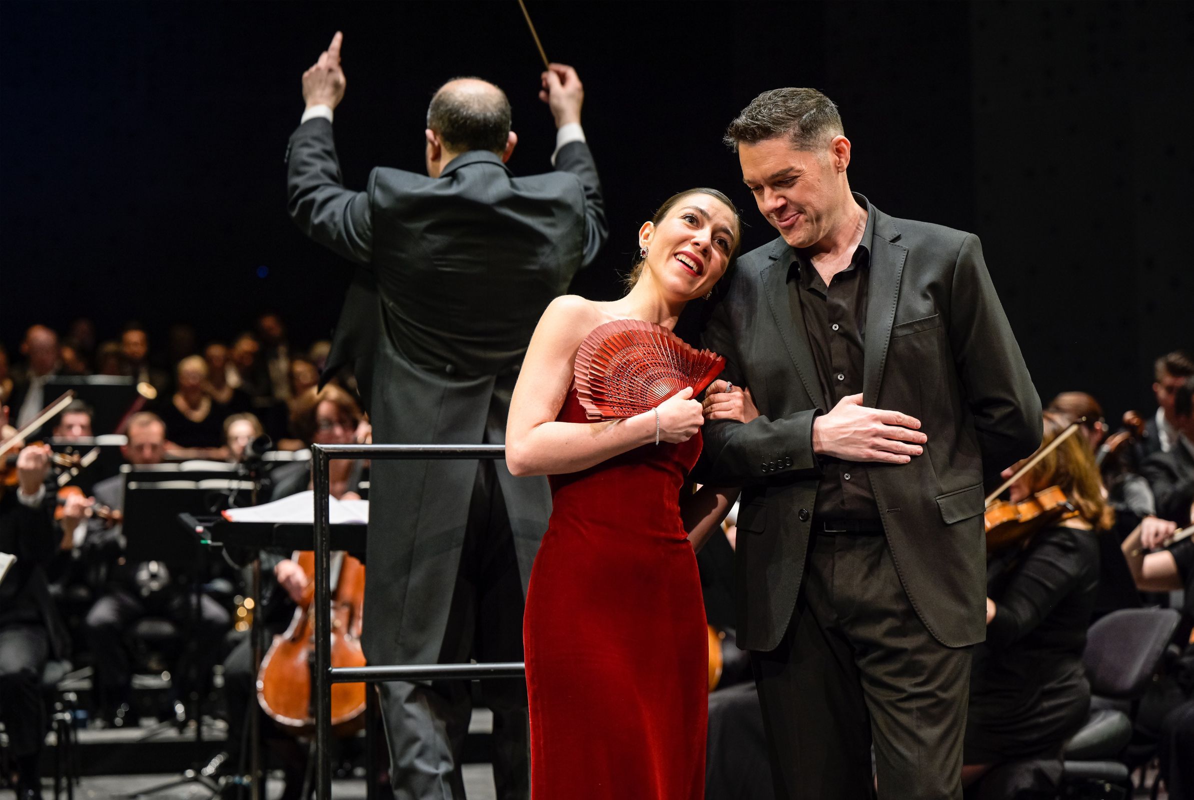 Sandra Hanaoui (Ellen) and Edgardo Rocha (Gérald) &copy; Toni Suter