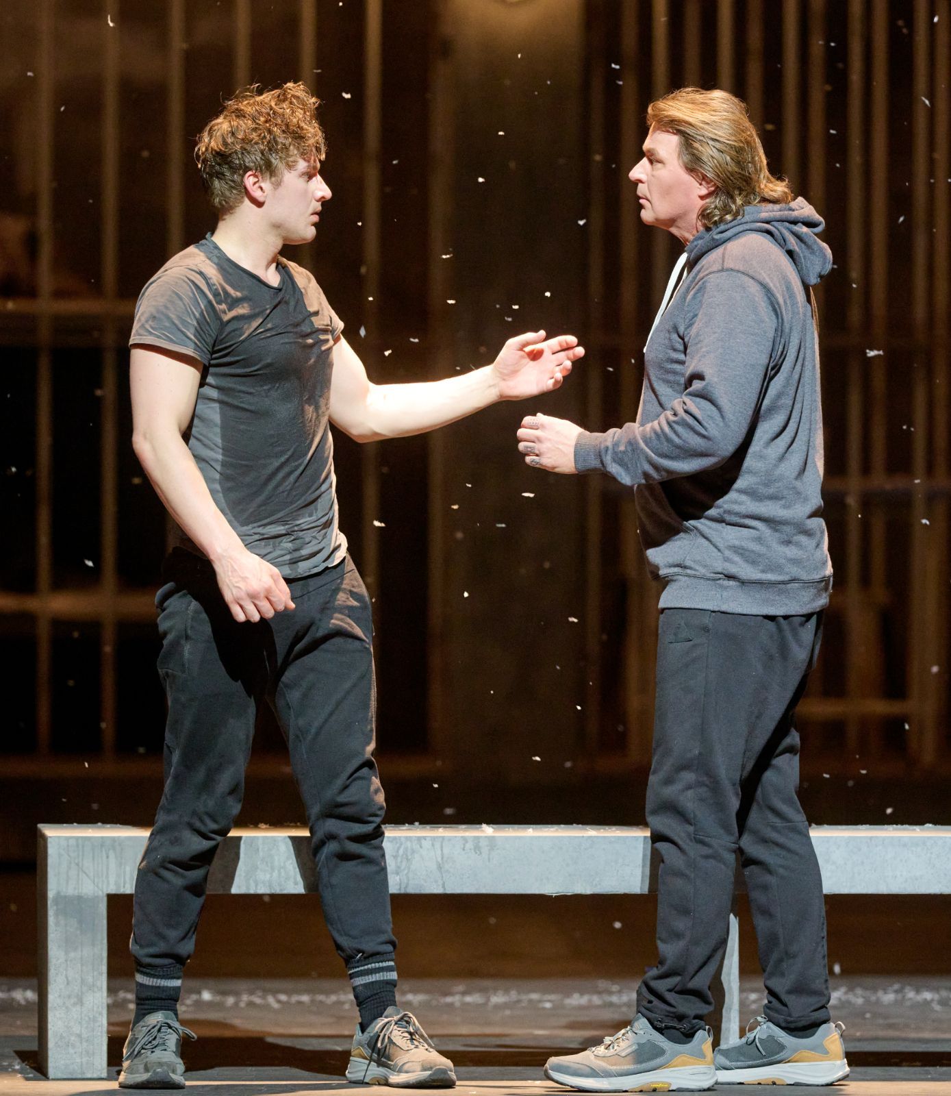 Nikolay Sidorenko und Klaus Florian Vogt (Parsifal) &copy; Wiener Staatsoper | Michael Pöhn