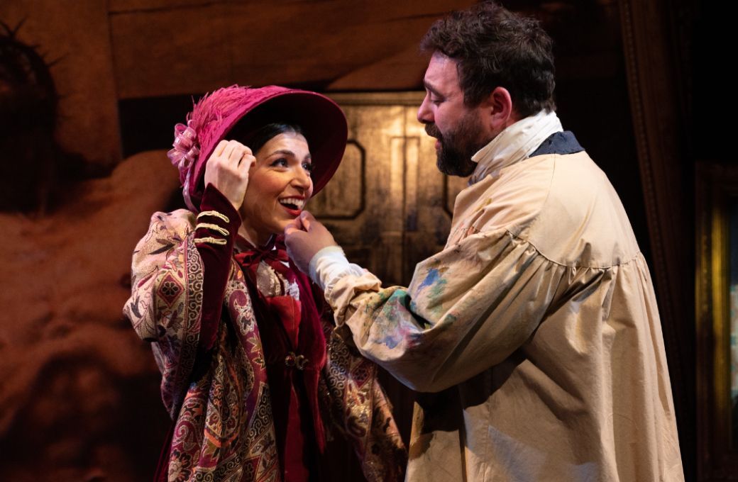 Anush Avetisyan (Tosca) and Chad Kranak (Cavaradossi) &copy; Russ Rowland