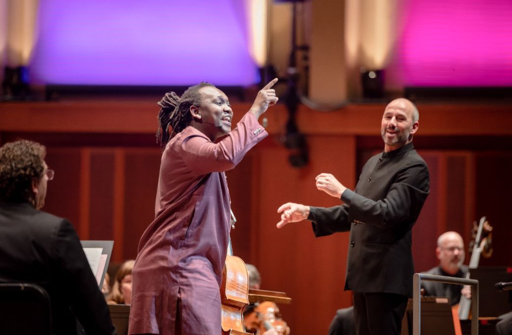 Abel Selaocoe and Lawrence Renes © Carlin Ma