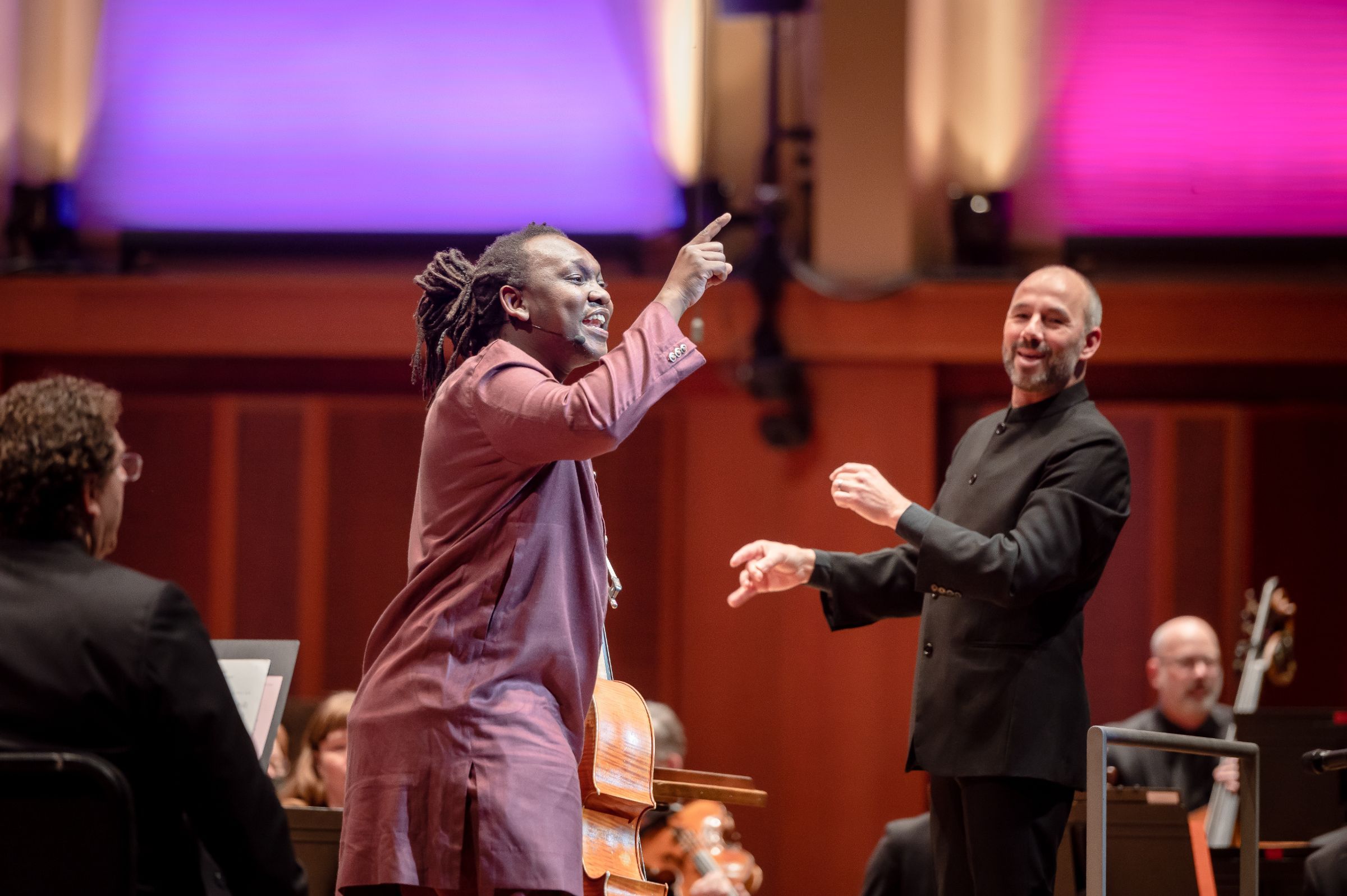 Abel Selaocoe and Lawrence Renes &copy; Carlin Ma