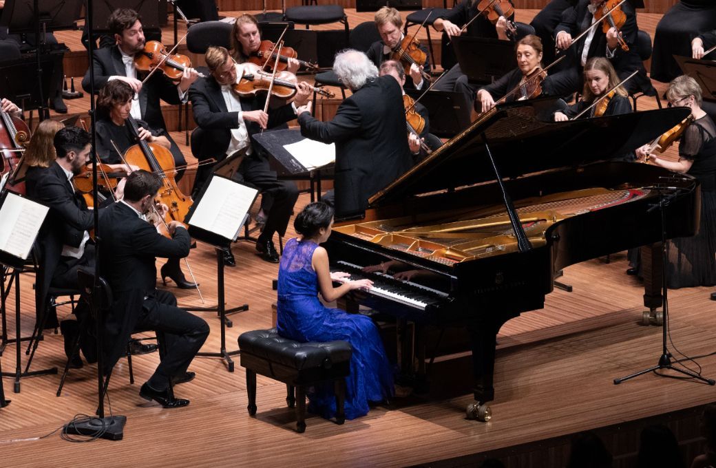 Andrea Lam, Sir Donald Runnicles and the Sydney Symphony © Jay Patel