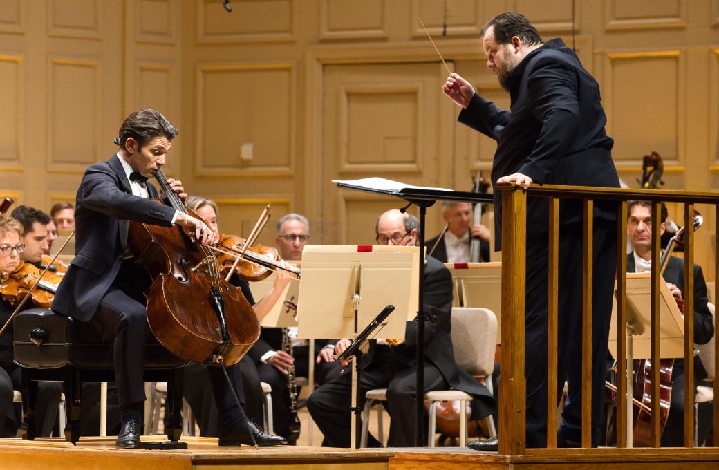 Gautier Capuçon and Andris Nelsons © Hilary Scott