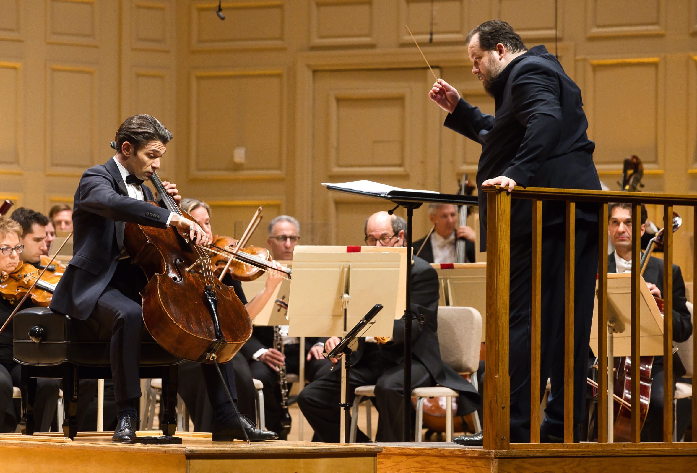 Gautier Capuçon and Andris Nelsons © Hilary Scott
