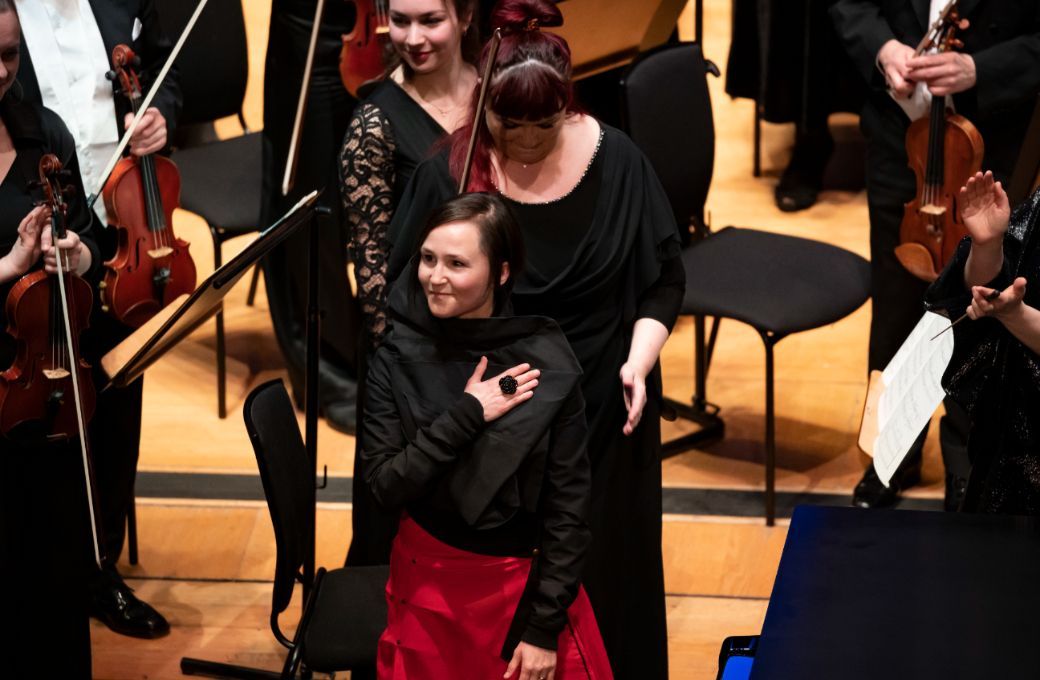 Anna Thorvaldsdottir and the Iceland Symphony Orchestra &copy; Nick Rutter