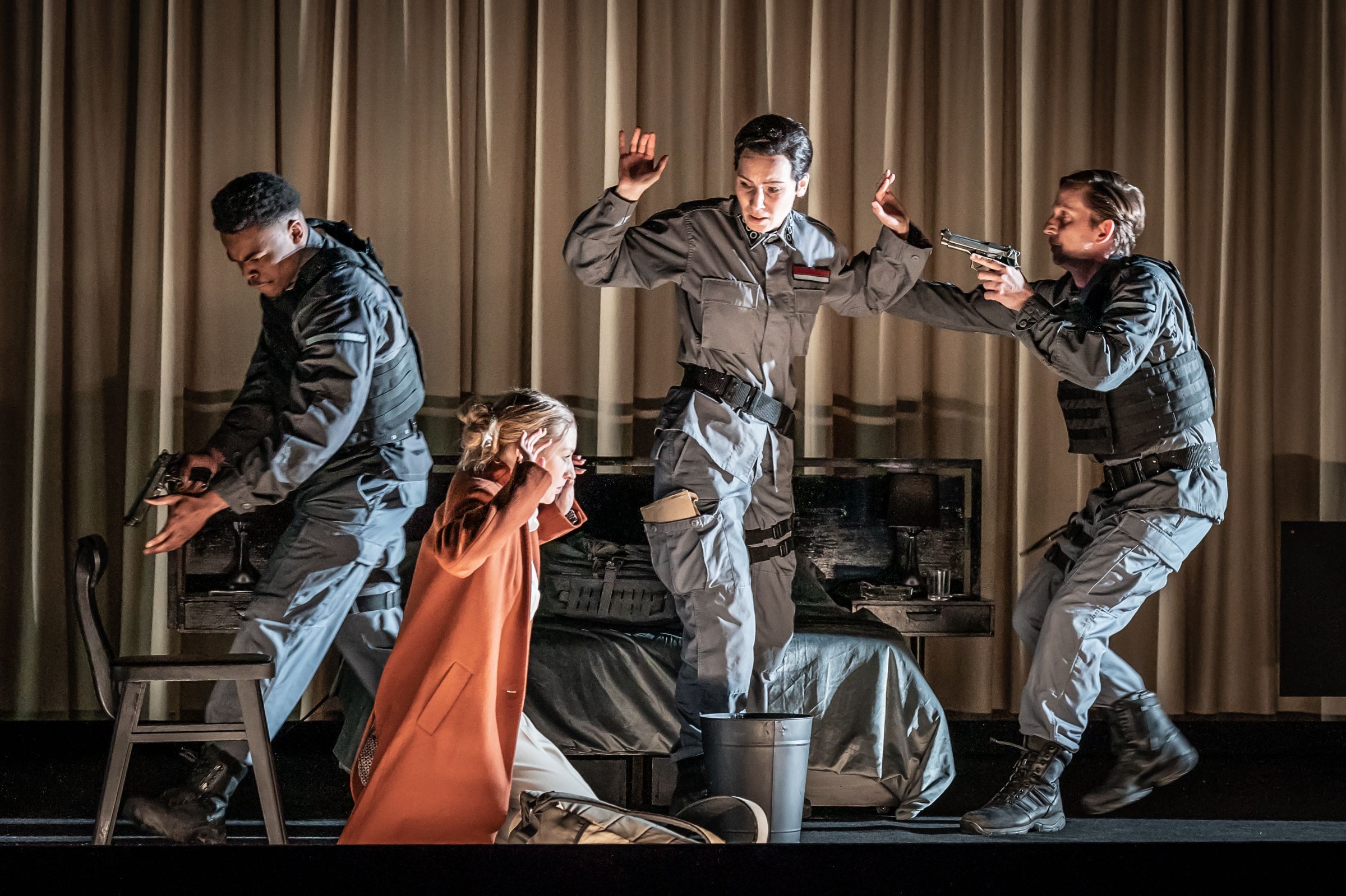 Gabrielė Kupšytė (Arminio) and Sarah Dufresne (Tusnelda) © ROH | Marc Brenner
