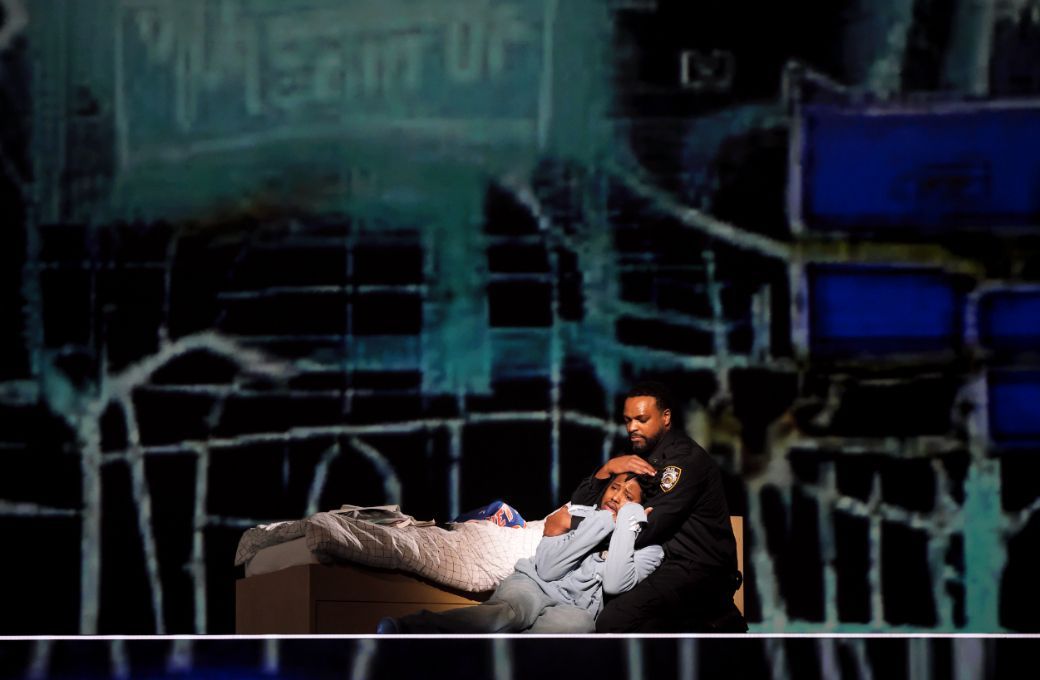 Zwakele Tshabalala (The Son) and Kenneth Kellogg (The Father) &copy; Zoe Martin