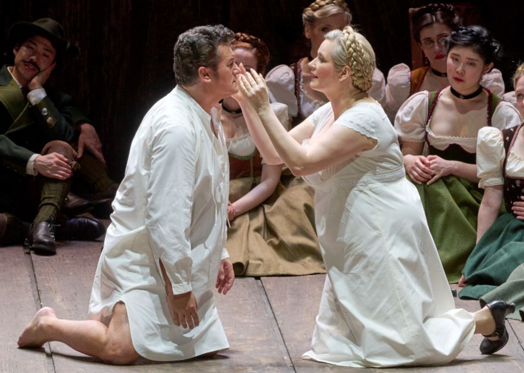 Piotr Beczała (Lohengrin) und Camilla Nylund (Elsa) &copy; Wiener Staatsoper | Michael P&ouml;hn