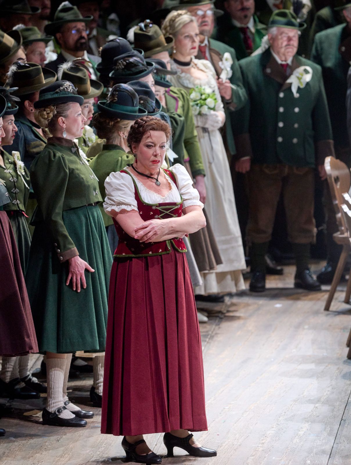 Nina Stemme (Ortrud) &copy; Wiener Staatsoper | Michael Pöhn