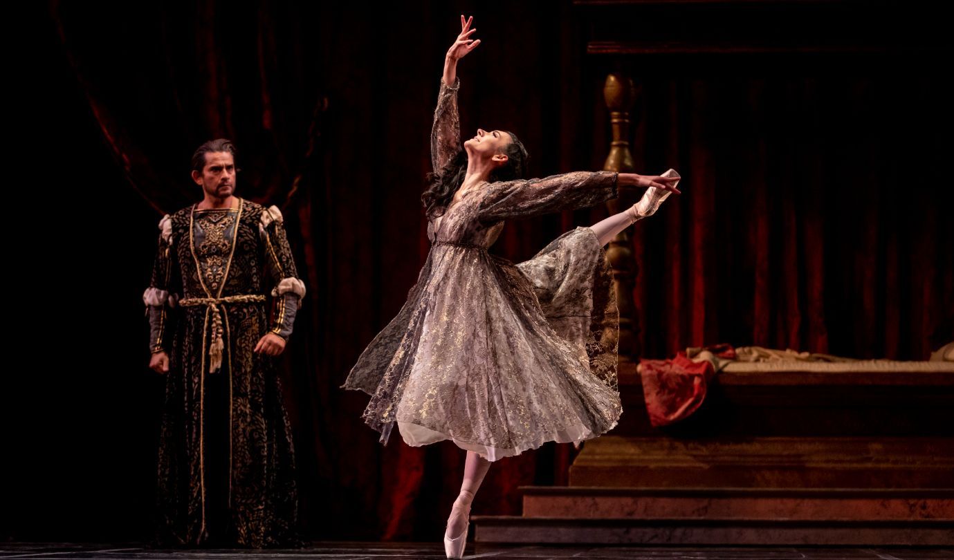 Jasmine Jimison as Juliet in Helgi Tomasson's <i>Romeo &amp; Juliet</i> &copy; Lindsay Thomas