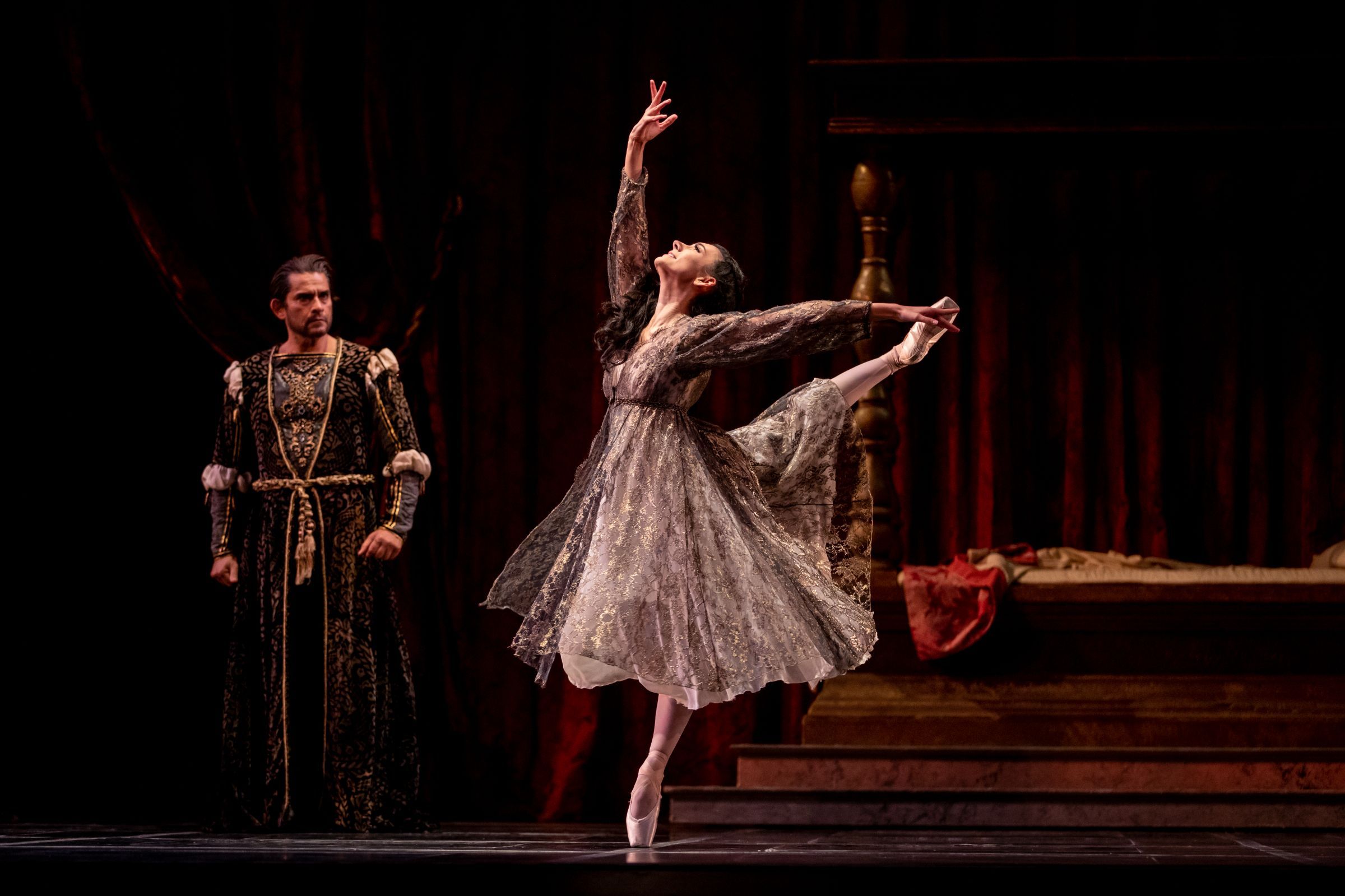 Jasmine Jimison as Juliet in Helgi Tomasson's <i>Romeo &amp; Juliet</i> &copy; Lindsay Thomas