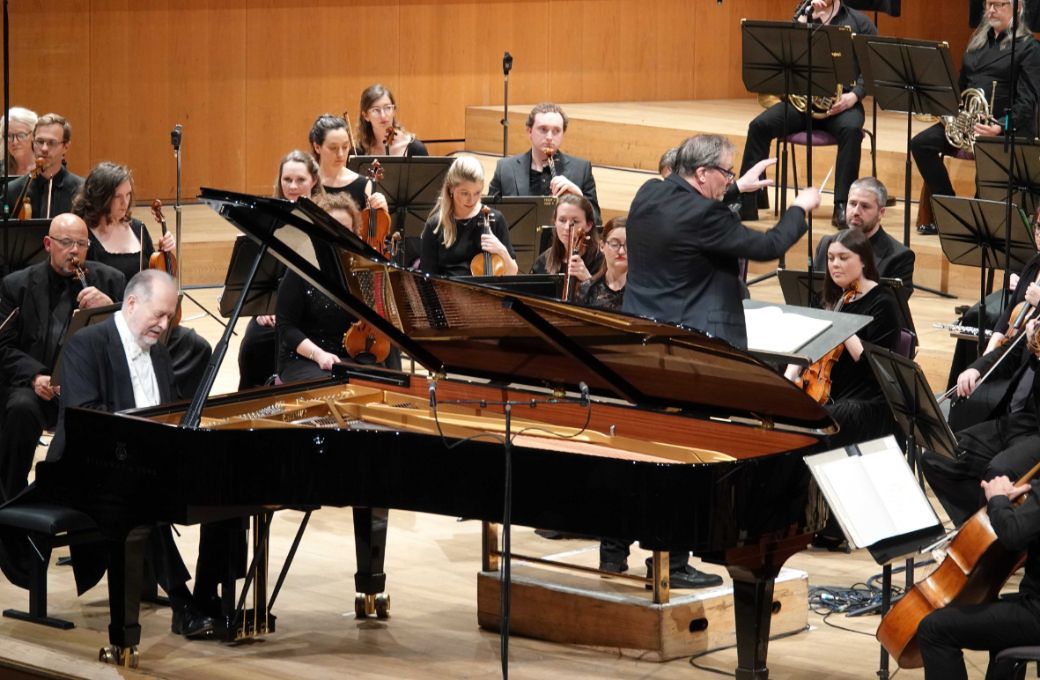 Garrick Ohlsson, John Storgårds and the BBC Philharmonic © BBC Philharmonic