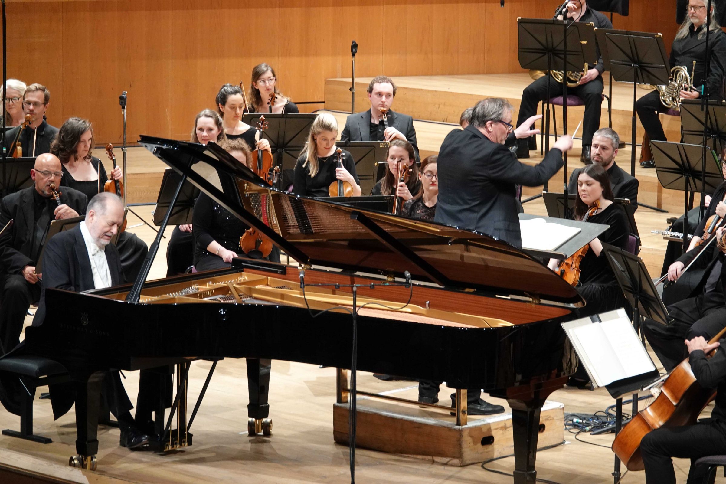 Garrick Ohlsson, John Storgårds and the BBC Philharmonic &copy; BBC Philharmonic