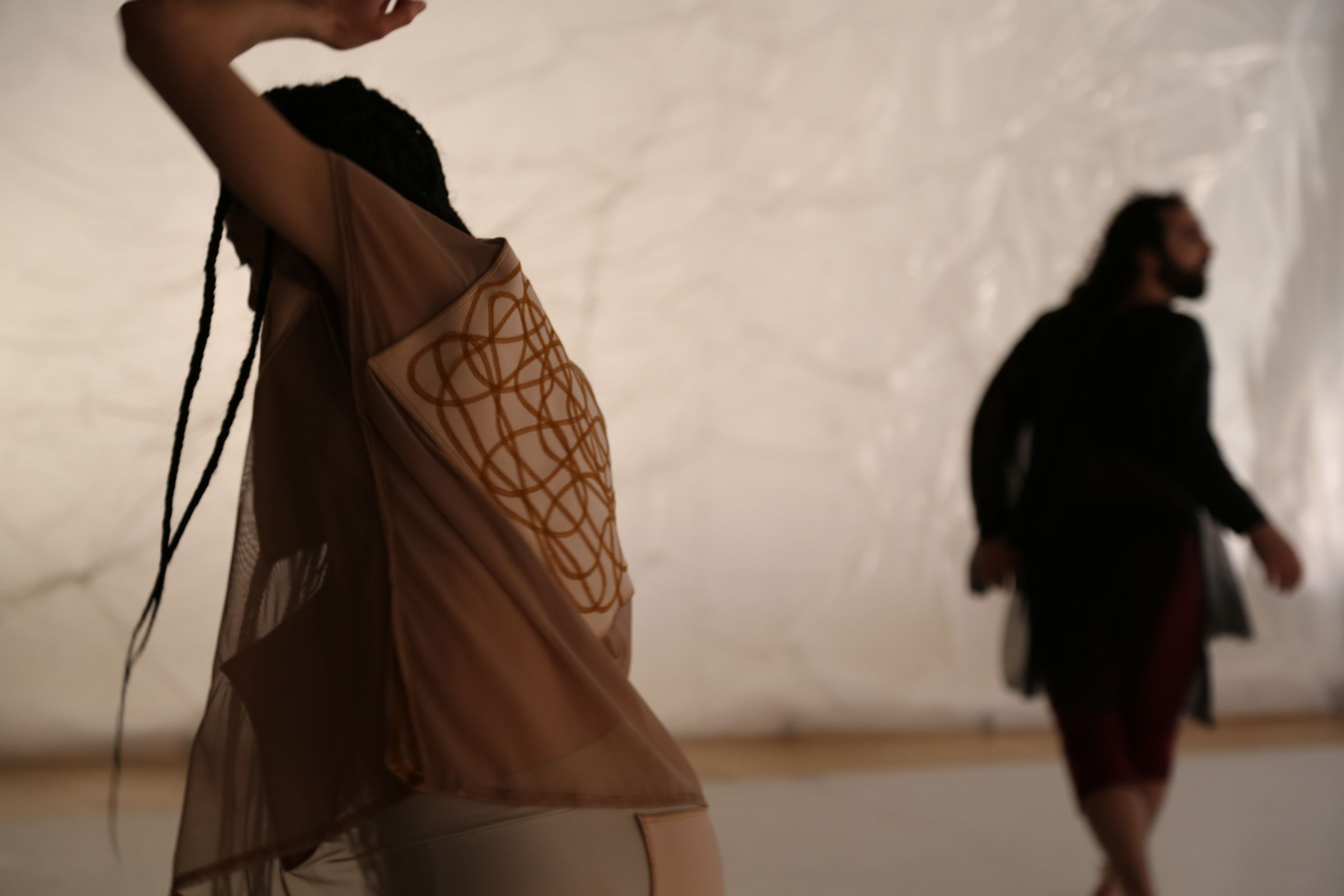 Stacey Lynn Smith and Alex Romania in <i>Choreomaniacs</i> © Brian Rogers