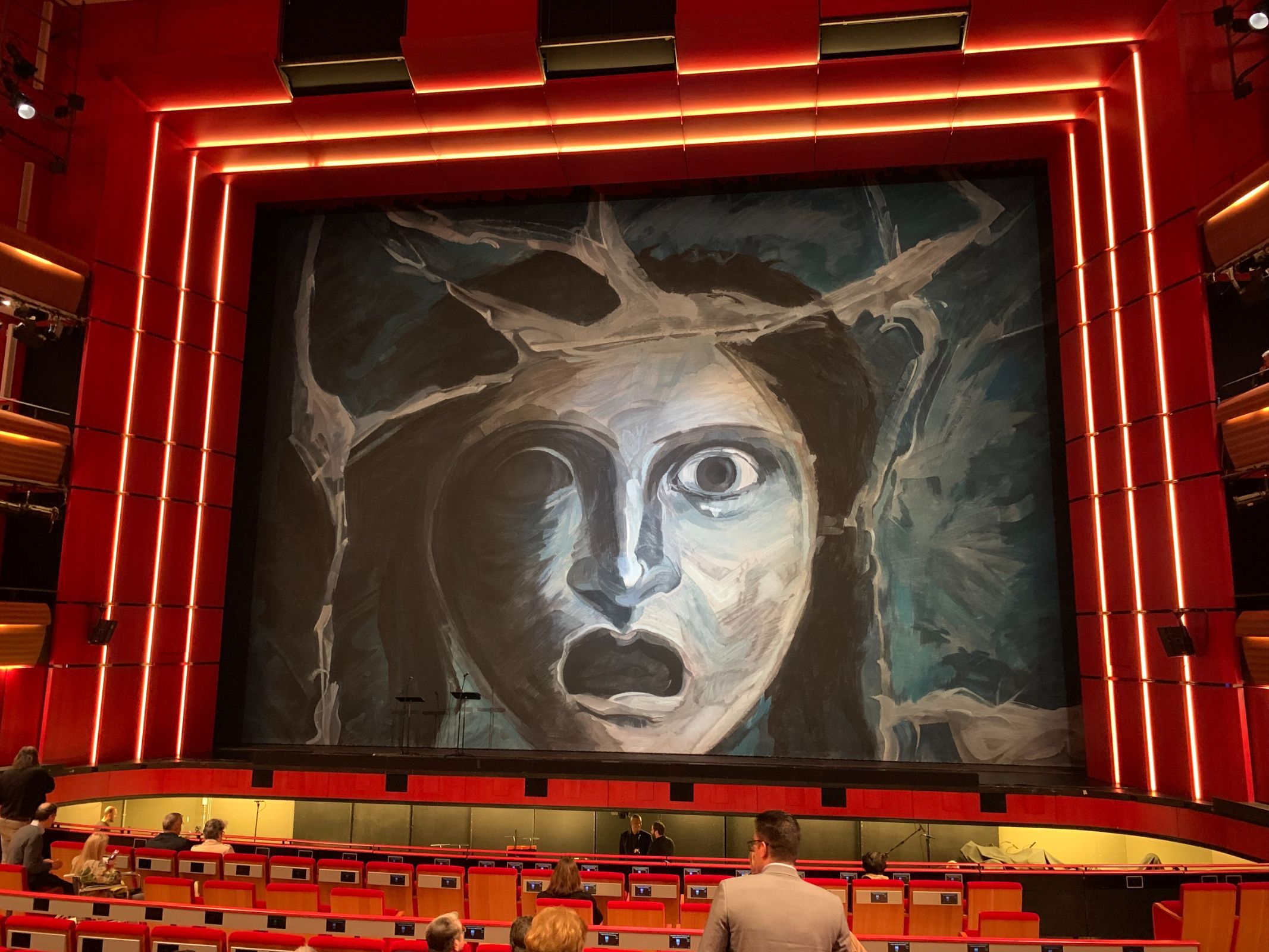 <i>Medea</i> drop curtain &copy; Mark Pullinger