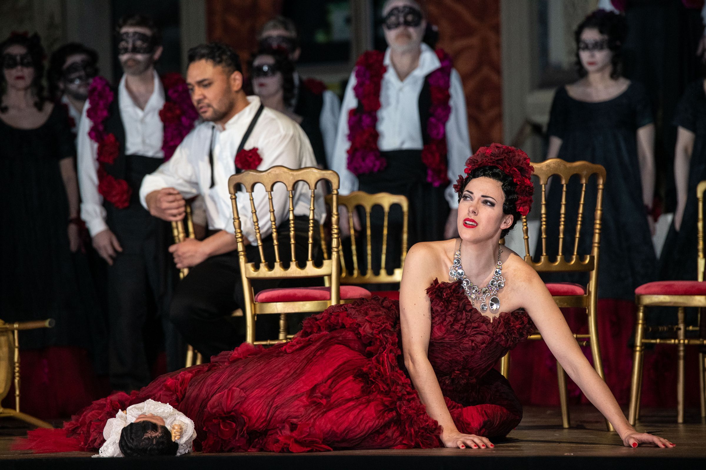 Amitai Pati (Alfredo) et Zuzana Marková (Violetta) &copy; Mirco Magliocca