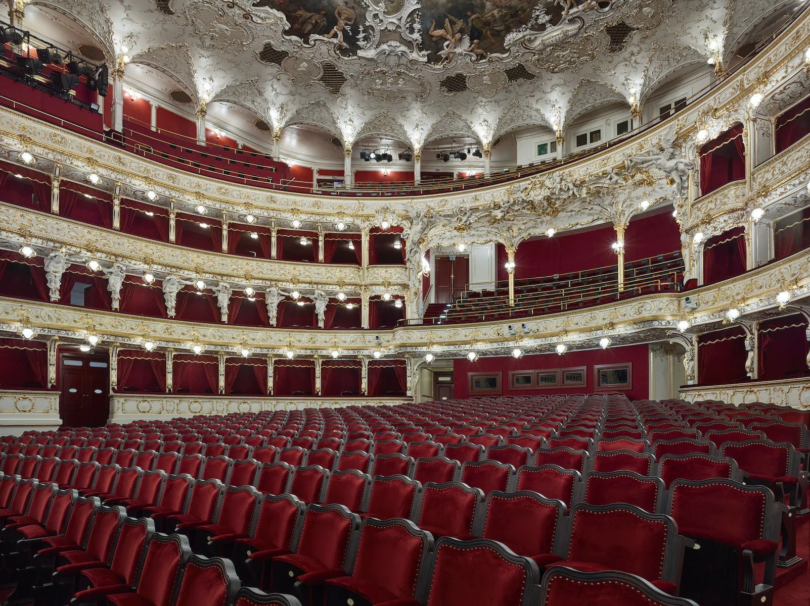 Auditorium of Prague State Opera
