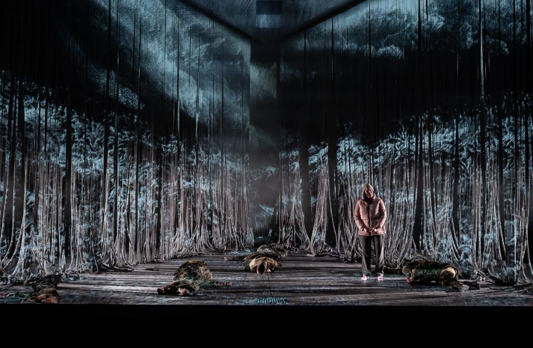 Nicole Chevalier in <i>Symphony of Sorrowful Songs</i> &copy; Clive Barda